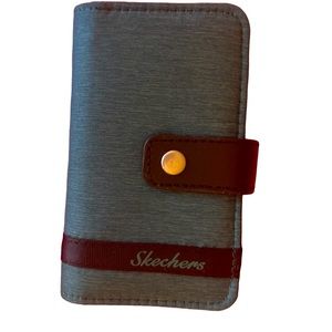 Skechers Chambray Tab Card Case green